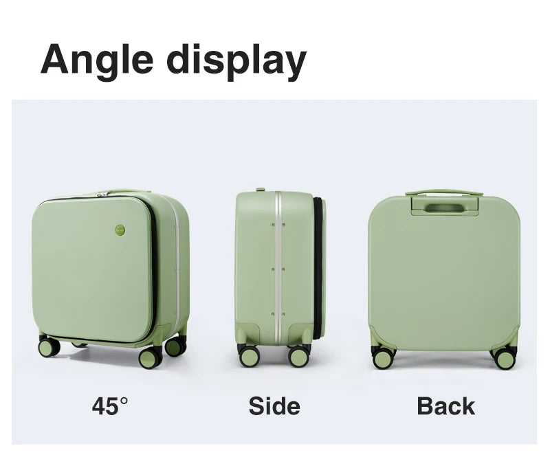 Mixi 18-inch Carry-on Suitcase