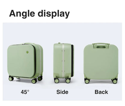 Mixi 18-inch Carry-on Suitcase
