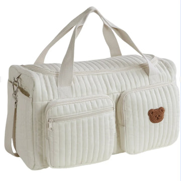 Tiny Trails Embroidered Nappy Tote Bag
