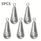 Teardrop Fishing Sinkers – Lead Weights for Bass (10 Sizes) Habicare