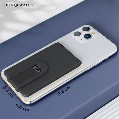 DIENQI Silicone Phone Card Holder For Iphone & Samsung