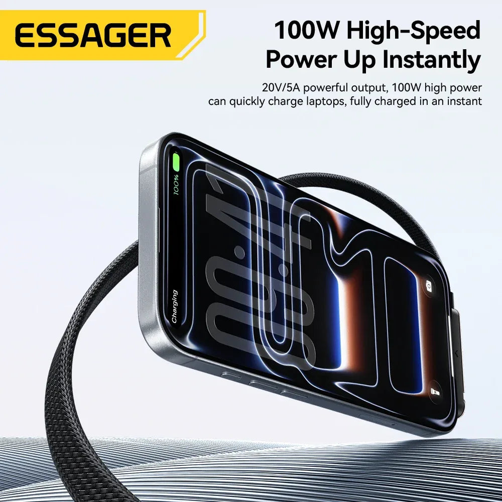 Essager 100W Type-C Cable - ShopHub