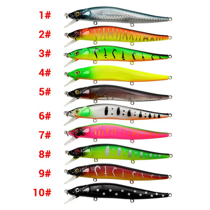 Bionic Hard Fishing Lure with 3D Eyes (11.5cm/14g) – 5/10pcs Habicare