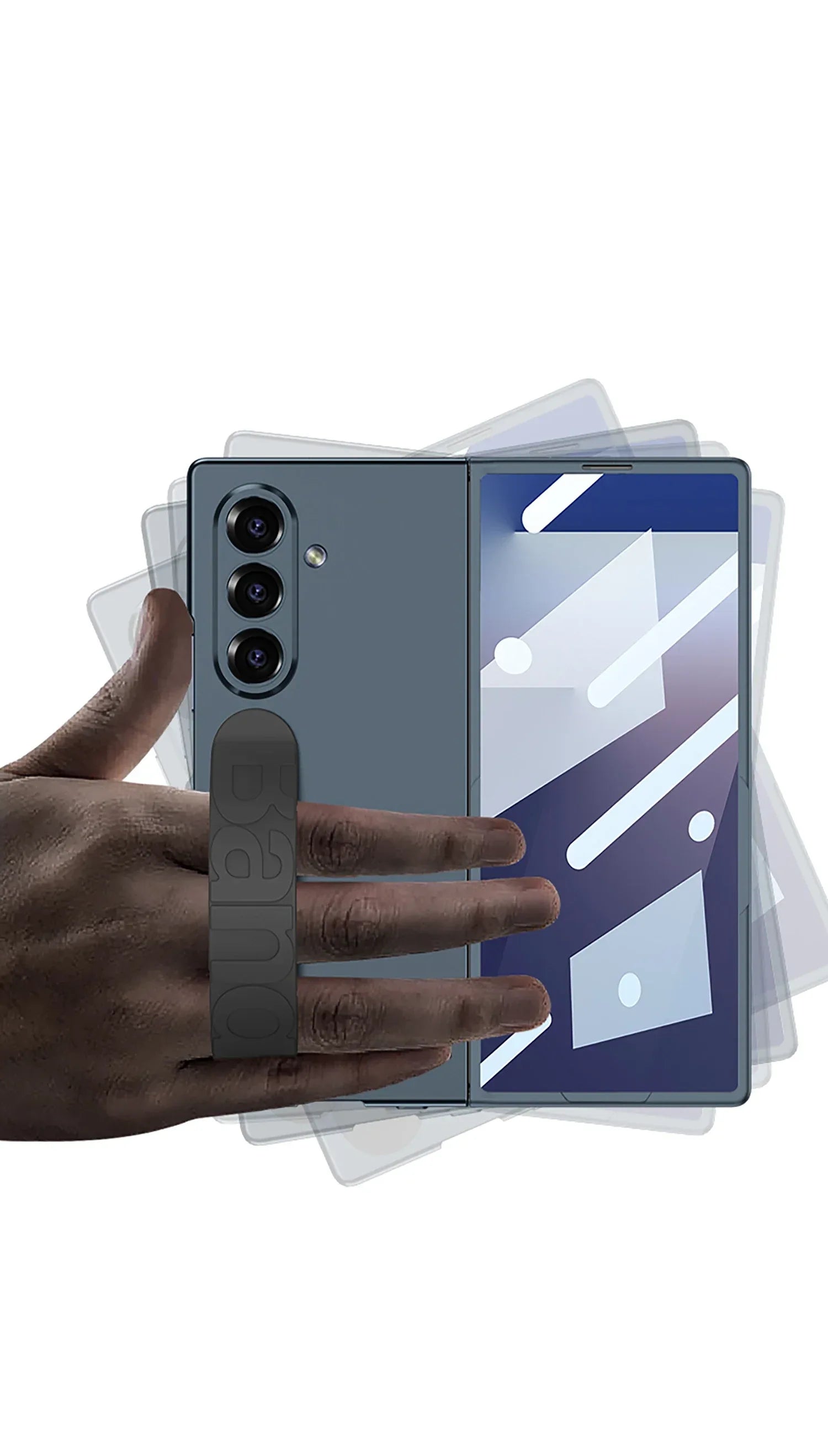 GKK Ultra-thin Silicone Wristband Case for Samsung Galaxy Z Fold 7 - ShopHub