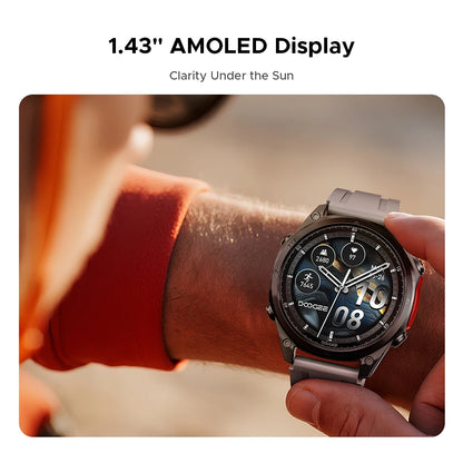 DOOGEE Anywise W1 Pro AMOLED GPS Sports Smartwatch