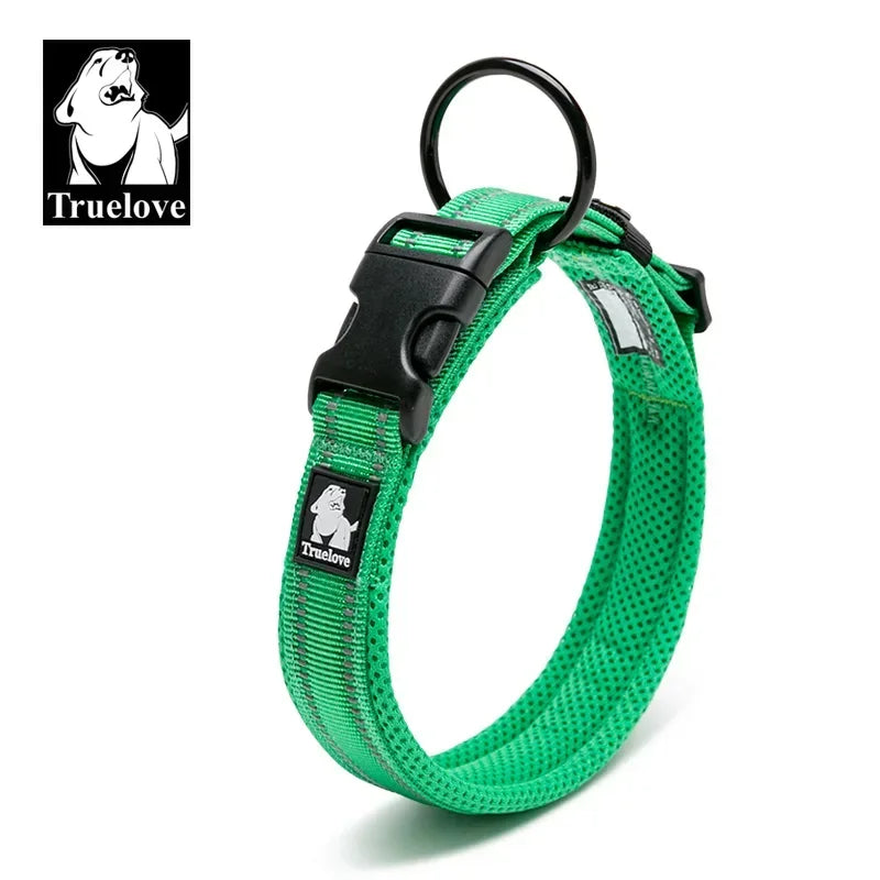Truelove Adjustable Mesh Padded Dog Collar