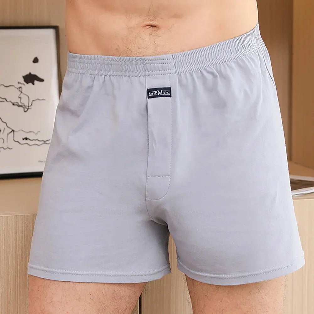 100% Cotton Men Pajama Shorts - ShopHub
