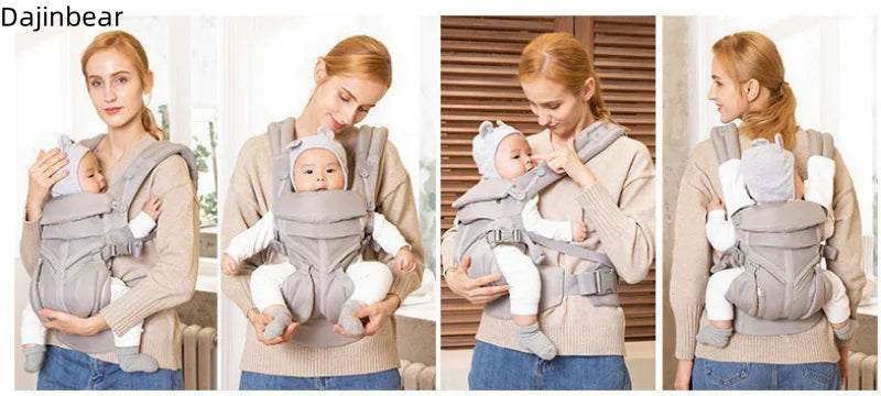 Egobaby 360 Omni Baby Carrier Cotton Breathable Ergonomic Backpacks Holder Shoulder Waist Belt Sling Suspenders