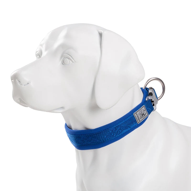 TRUELOVE Adjustable Padded Pet Dog Collar Comfort and Ventilation Pull-resistant Explosion Proof Personalized Printing YC1853