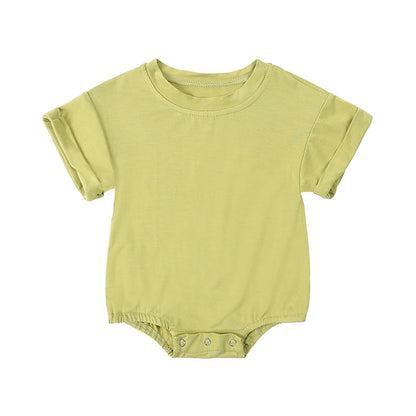 Kids Tales Sunny Days Bamboo-Blend Short-Sleeve Baby Bodysuit