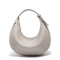 FOXER Women's Shoulder Bag PU Leather New Lady Crescent Underarm Bag Fashion Minimalist Crossbody Bag for Daily Casual Outfit