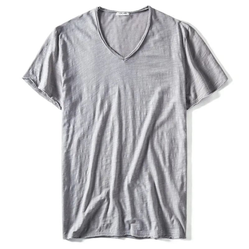 AIOPESON Summer V-Neck T-Shirts - ShopHub
