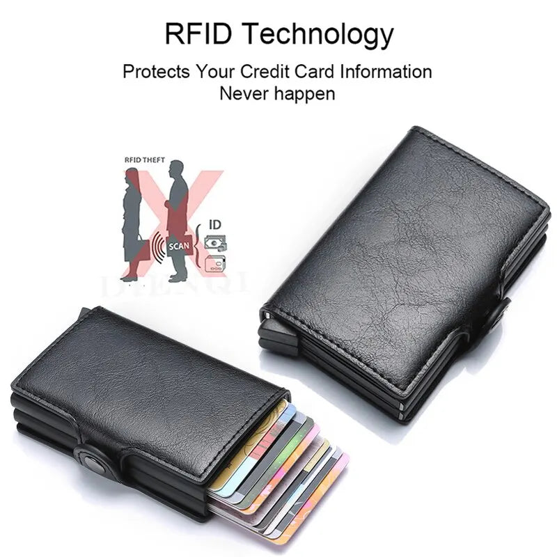 Antitheft Rfid Credit Card Holder Wallets