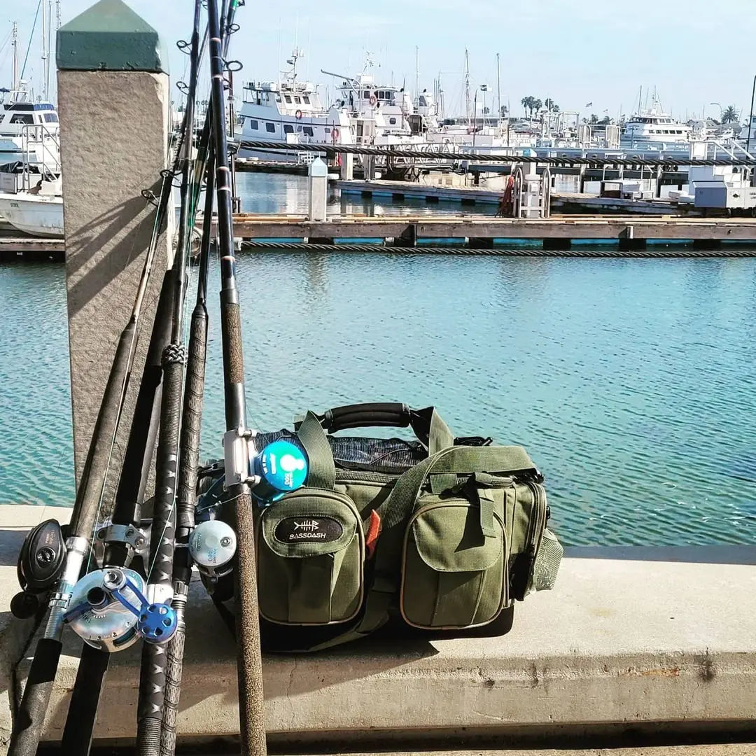 BASSDASH Fishing Tackle Shoulder Bag ShopHub