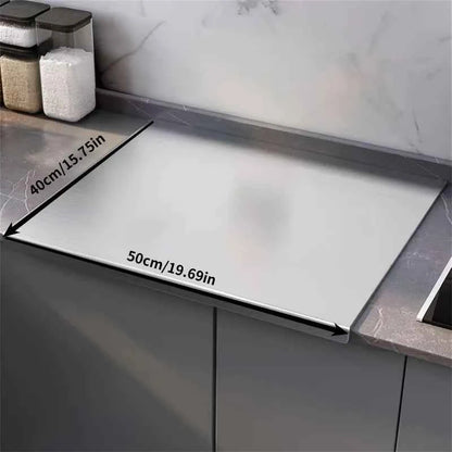 Large Foldable Stainless Steel Cutting Board