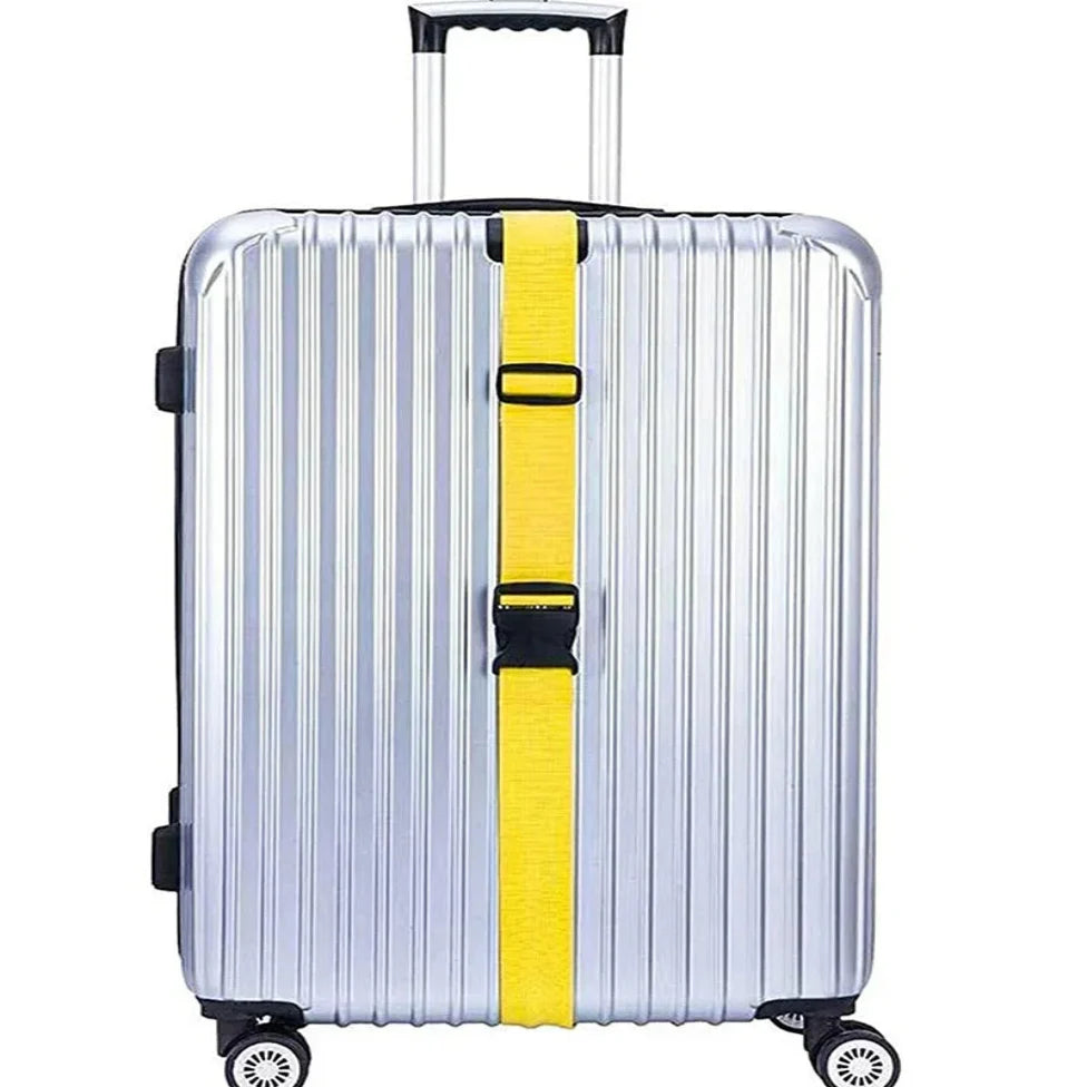 Adjustable Luggage Straps (Pack of 2, with 7 colours available) Habicare