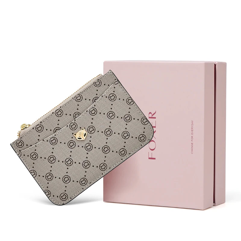 FOXER Mini Card Holder Wallet