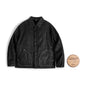 Maden Black Oil Waxed Canvas Hunting Jacket Contrast Topstitching Rugged Cropped Outerwear Casual Short Length for Men Autumn