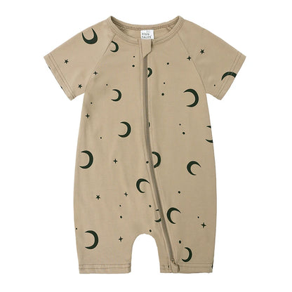 Kids Tales Sunshine Stories Cotton-Blend Printed Romper