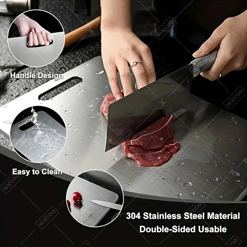 3PCS Stainless Steel Chopping Board