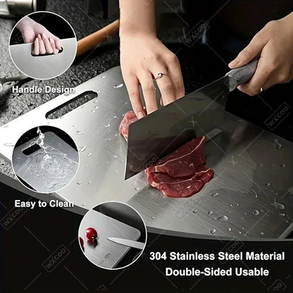 3PCS Stainless Steel Chopping Board