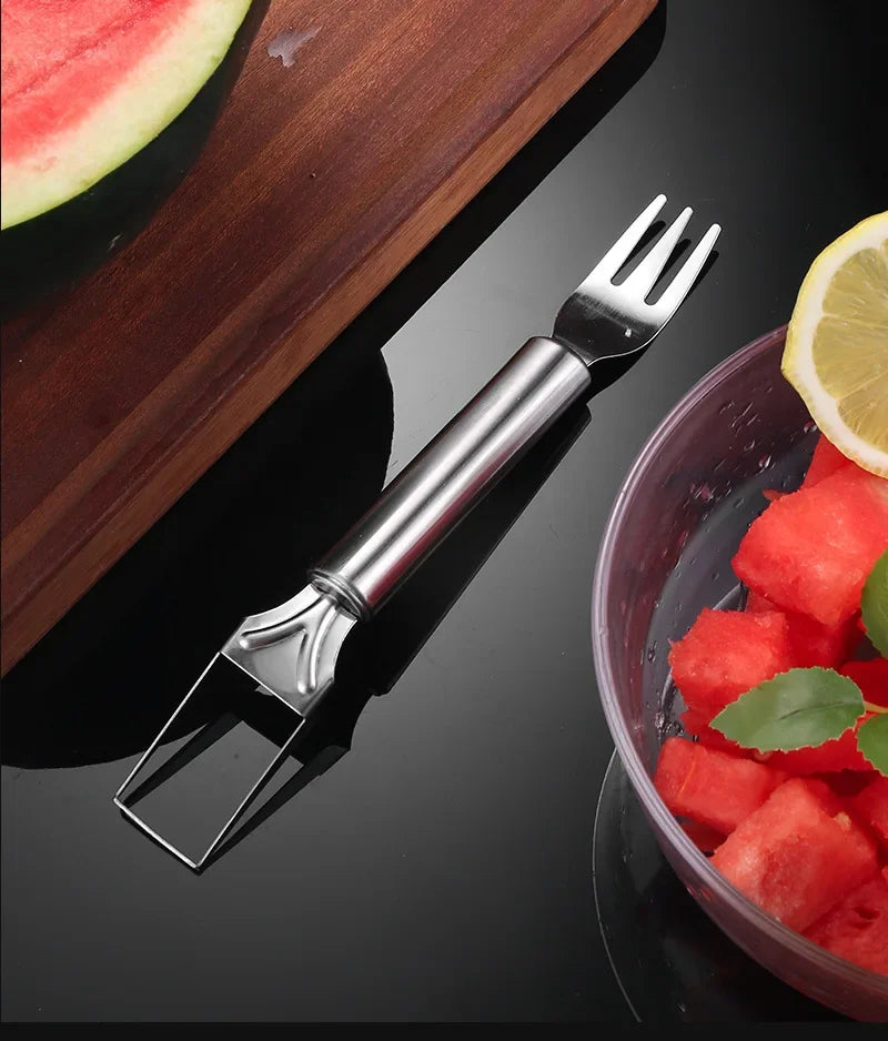 Stainless Steel Watermelon Cutter Tool for Effortless Slicing