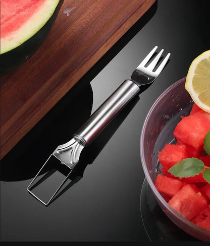 Stainless Steel Watermelon Cutter Tool for Effortless Slicing