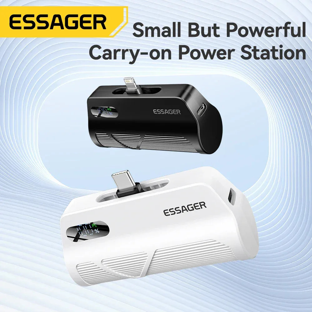 Essager Mini Capsule Power Bank - ShopHub