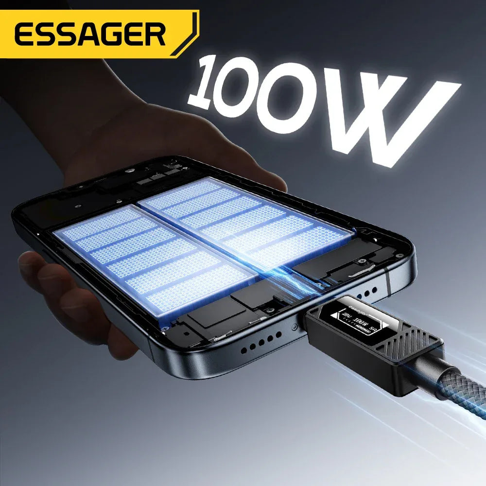 Essager 100W USB Type C Cable - ShopHub