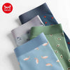 MiiOW Men's Printed Boxer Briefs — Antibacterial Fun Print 3-Pack