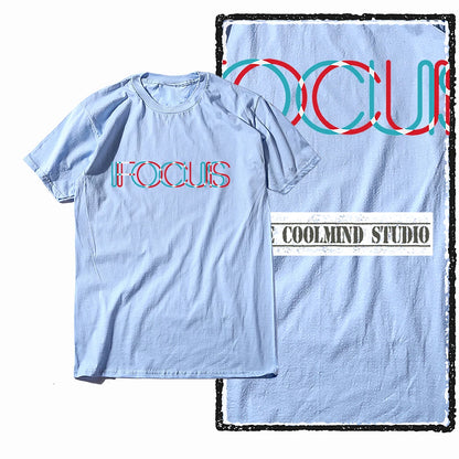 COOLMIND X0058 Sharp Mind Focus Graphic Tee