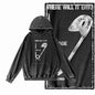 After Dark Acid-Washed Black Graphic Hoodie