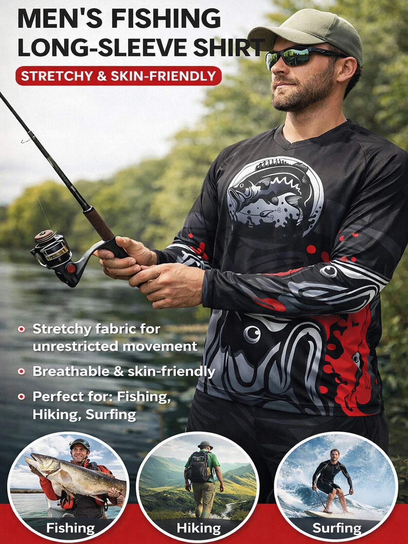 Long Sleeve Fishing Shirt ShopHub