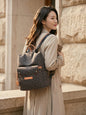 ZOOLER Nylon Embossed Backpack