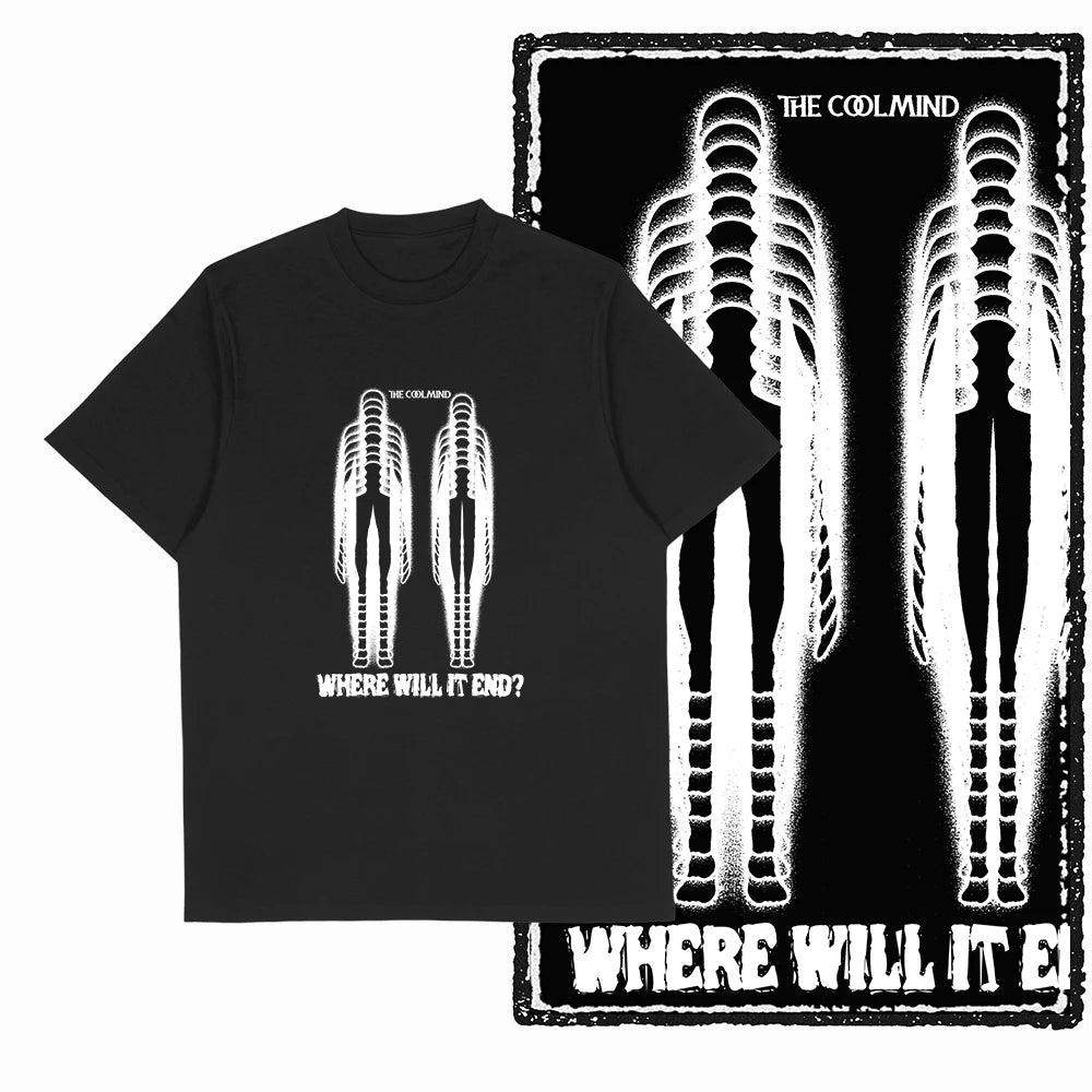 COOLMIND X0009 Anti-War Graphic Cotton Tee