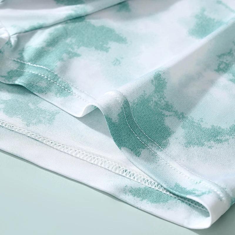 4 Pack Men's Ice Silk Boxer Shorts - ShopHub