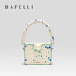 BAFELLI 2026 NEW WOMEN'S HANDBAG BOXY GENUINE LEATHER ORIGINAL DESIGNER LUXURY BRAND CAT SHOULDER FASHION BAGS STYLISH PURSE