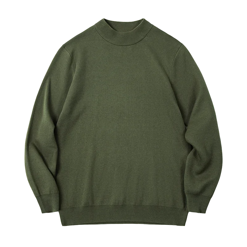 MADEN Mock-Neck Sweater | Four Colours