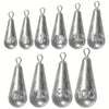 Teardrop Fishing Sinkers – Lead Weights for Bass (10 Sizes)