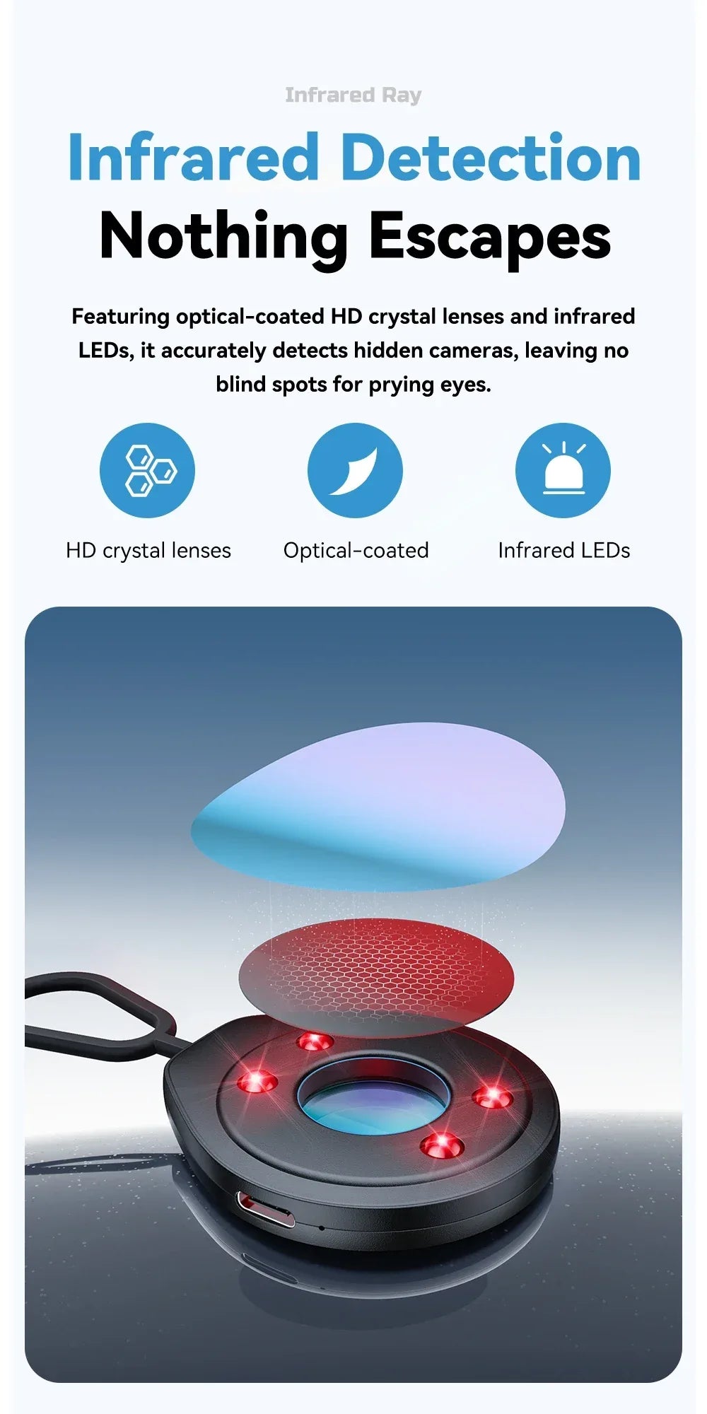 Essager Mini Hidden Camera Detector - ShopHub