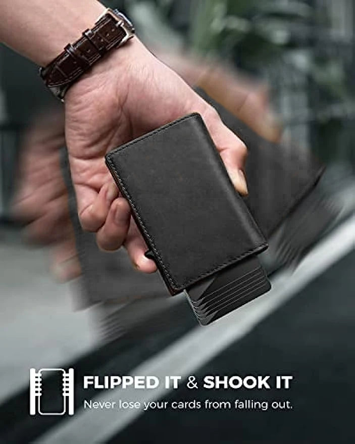 Rfid Carbon Fibe Airtag Wallets