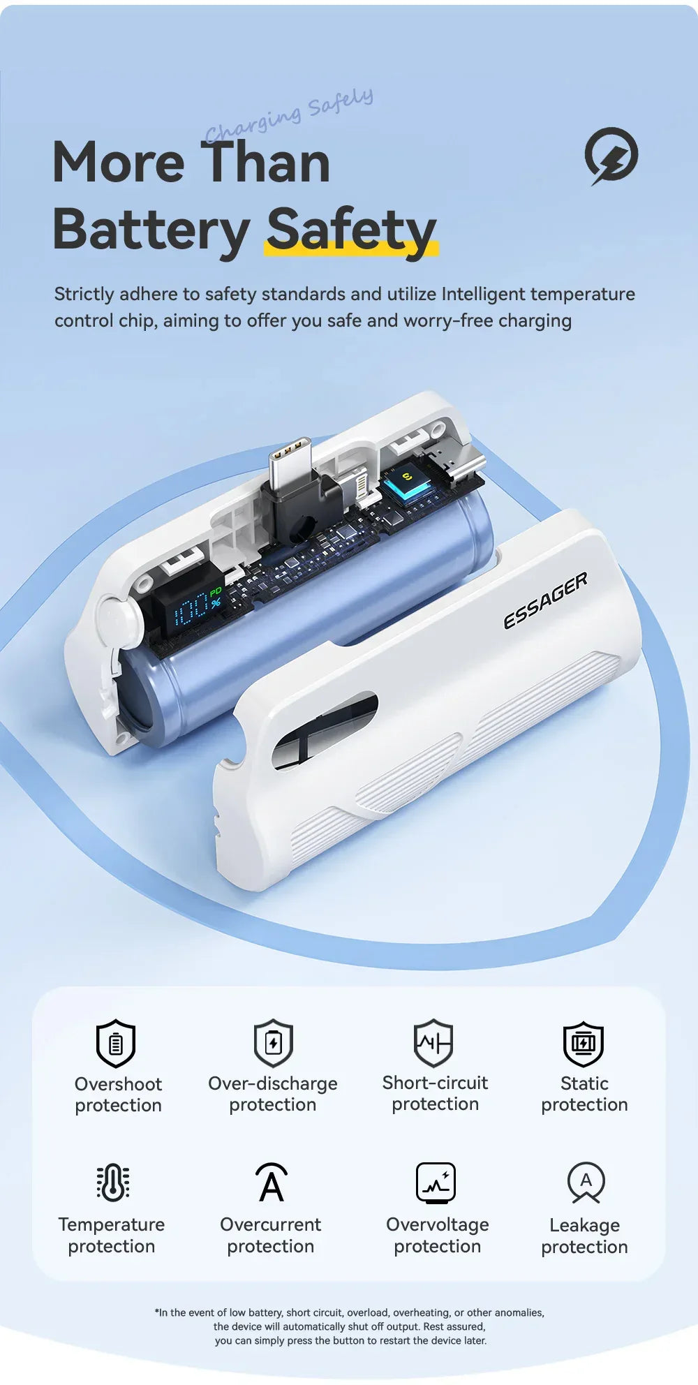 Essager Mini Capsule Power Bank - ShopHub