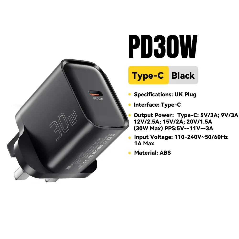 Essager Mini 30W Type C Charger - ShopHub