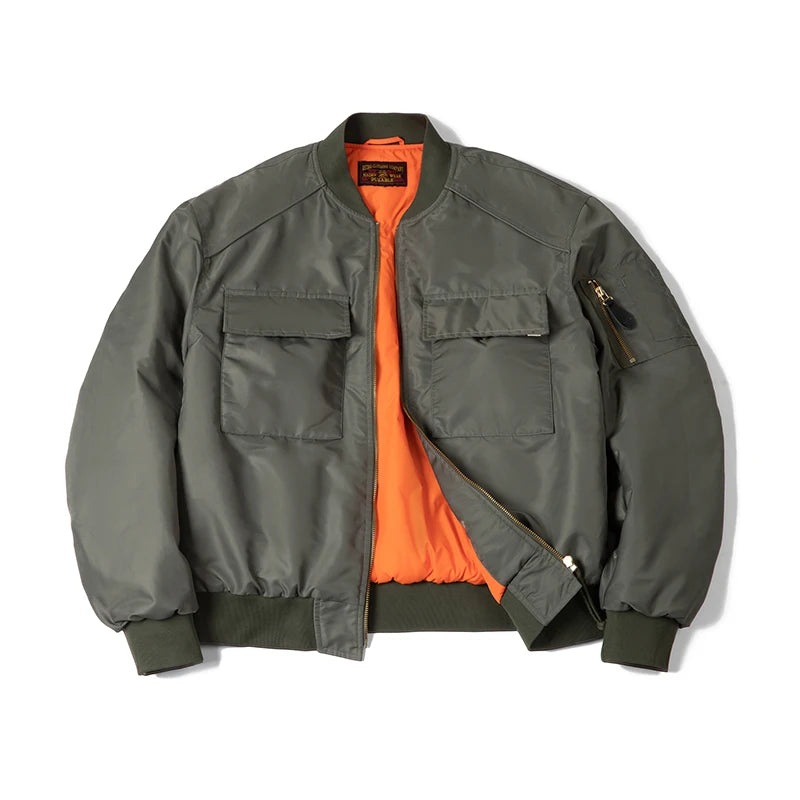 MADEN Bomber Jacket | Black or Army Green