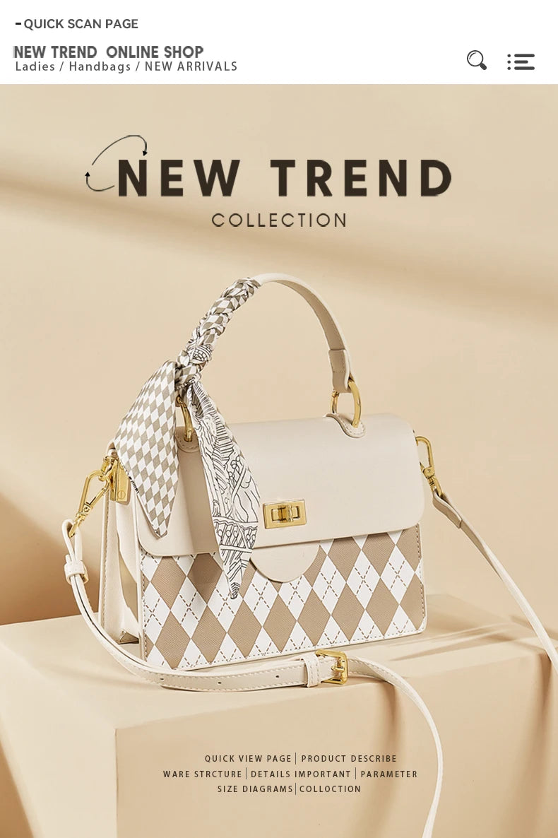 FOXER Brand Elegant Handbag for Women 2026 Fashion Shoulder Bag Female Crossbody Purse Gift for Mom,Wife