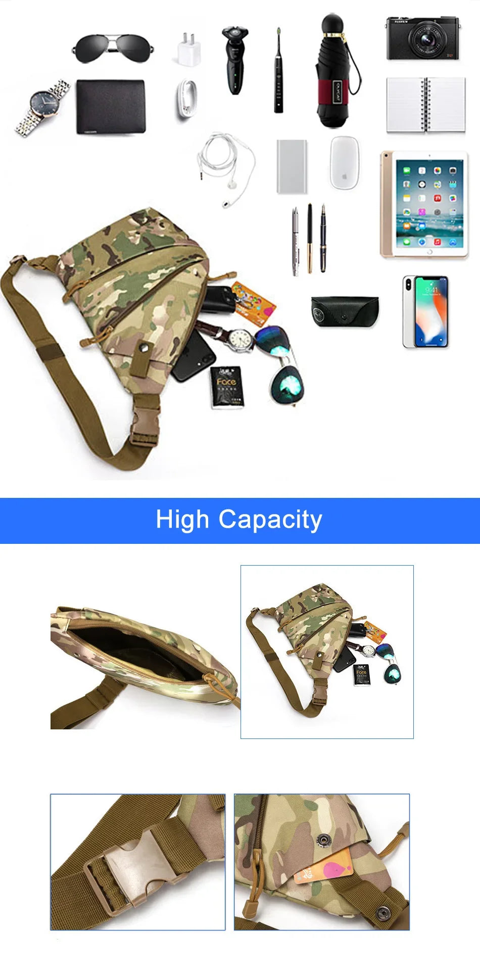 Anti-theft Chest Bag