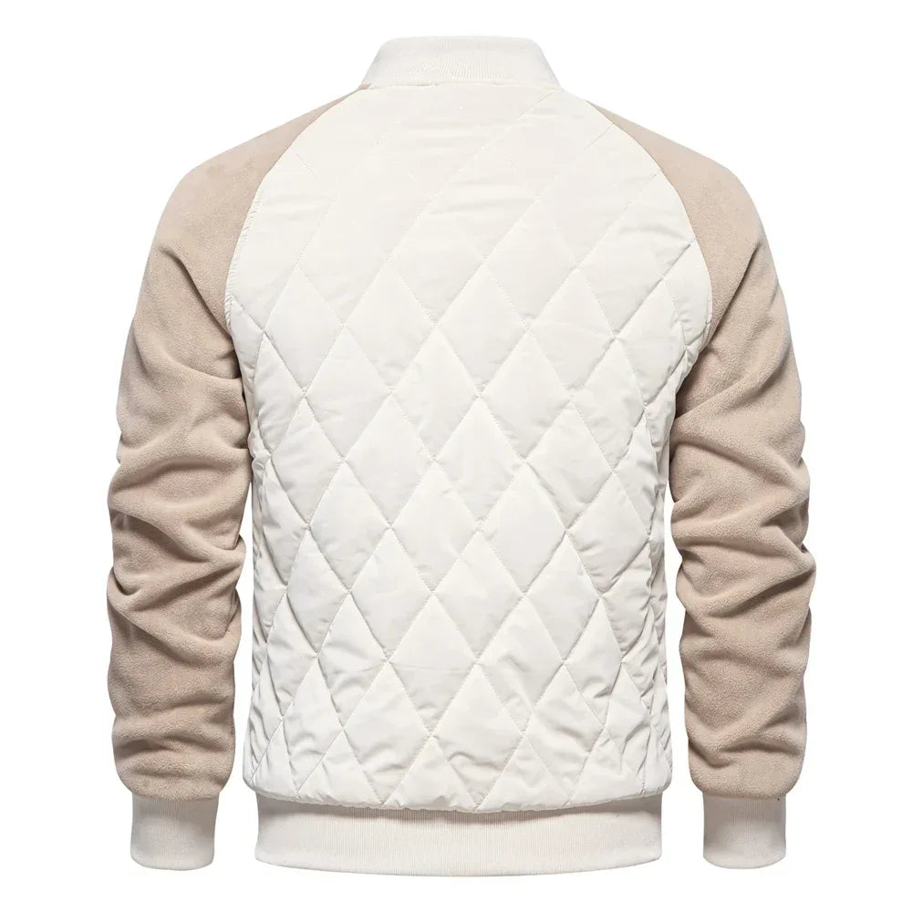 AIOPESON Men's Patchwork Bomber Jackets - ShopHub