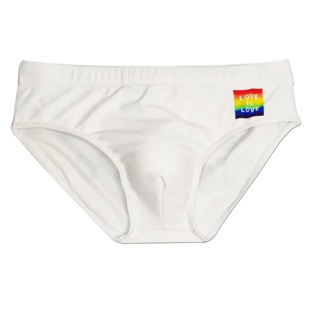 UXH LGBT Men's Swim Briefs - ShopHub