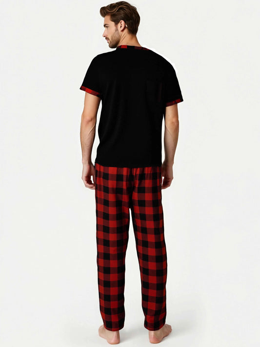 Men's Plaid Pajama Sets: Comfortable Lounge Wear for Ultimate Relaxation