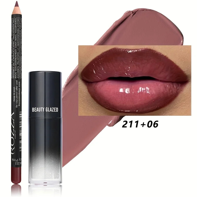 2pcs/Set Smooth Lip Liner